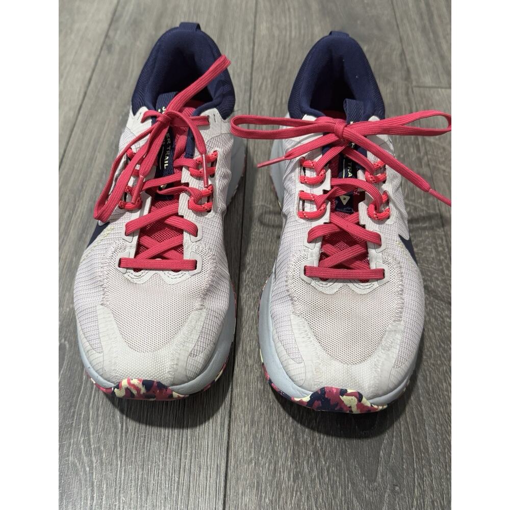 Nike Women's Juniper Trail 2 Running Shoes Size 8 Pink Blue Sneakers DM0821-005